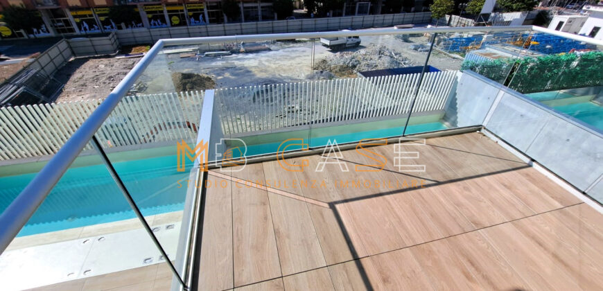 PRESTIGIOSO TRILOCALE DUPLEX NUOVO con PISCINA