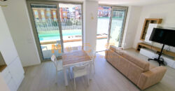 PRESTIGIOSO TRILOCALE DUPLEX NUOVO ARREDATO con PISCINA