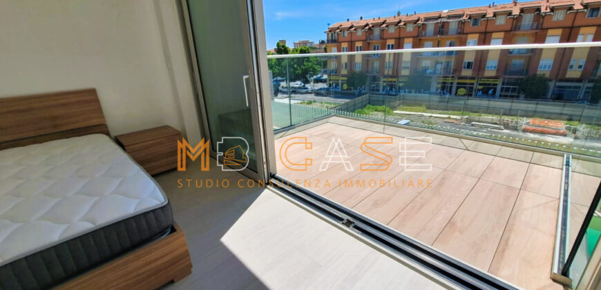 PRESTIGIOSO TRILOCALE DUPLEX NUOVO ARREDATO con PISCINA
