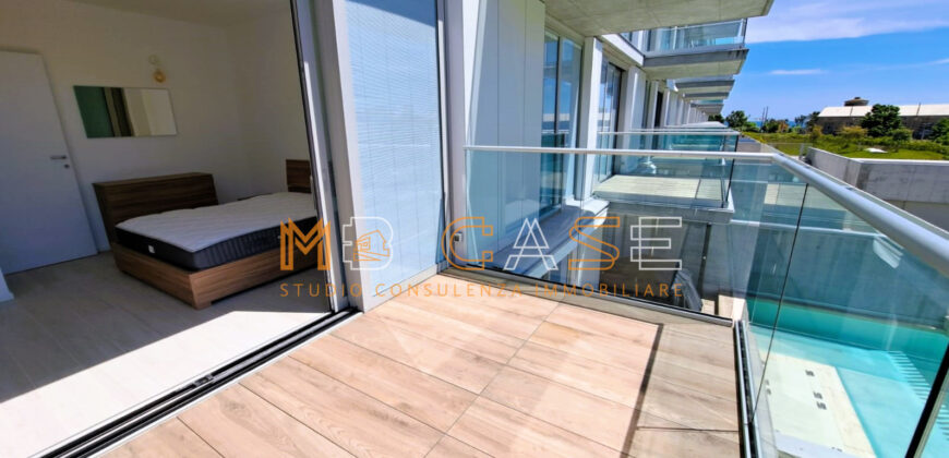 PRESTIGIOSO TRILOCALE DUPLEX NUOVO ARREDATO con PISCINA
