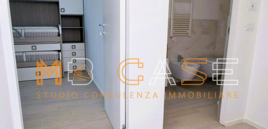PRESTIGIOSO TRILOCALE DUPLEX NUOVO ARREDATO con PISCINA