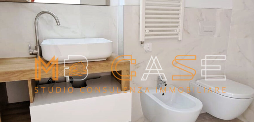 PRESTIGIOSO TRILOCALE DUPLEX NUOVO ARREDATO con PISCINA