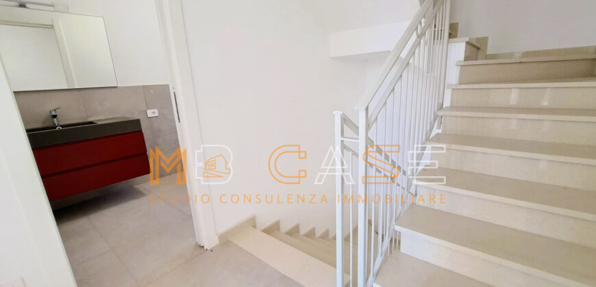 1VILLA A SCHIERA CON GIARDINO NUOVA IN CLASSE A