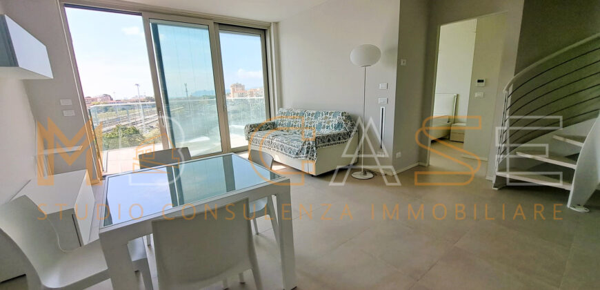 Attico Nuovo Vista Mare – Classe A+++, Terrazzo, Solarium e Box – Albenga
