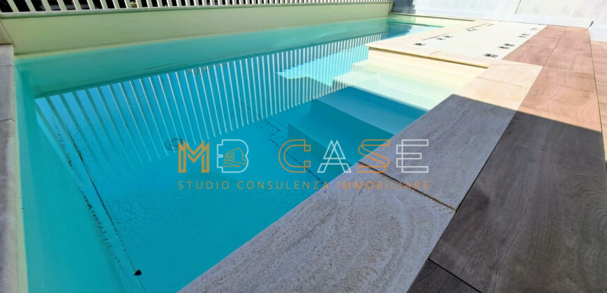 PRESTIGIOSO TRILOCALE DUPLEX NUOVO con PISCINA