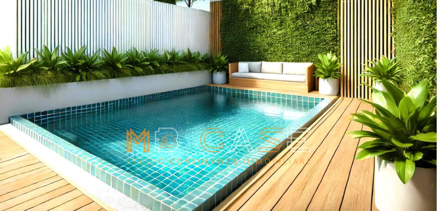 PRESTIGIOSO TRILOCALE DUPLEX NUOVO con PISCINA