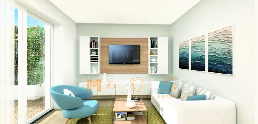 PRESTIGIOSO TRILOCALE DUPLEX NUOVO con PISCINA