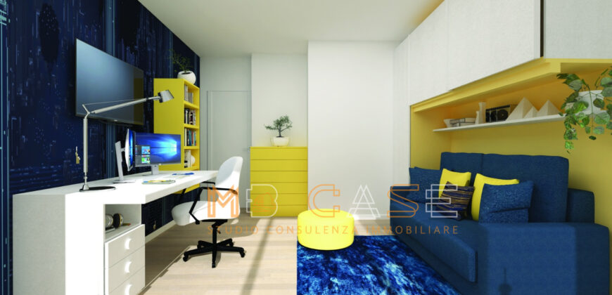 PRESTIGIOSO TRILOCALE DUPLEX NUOVO con PISCINA