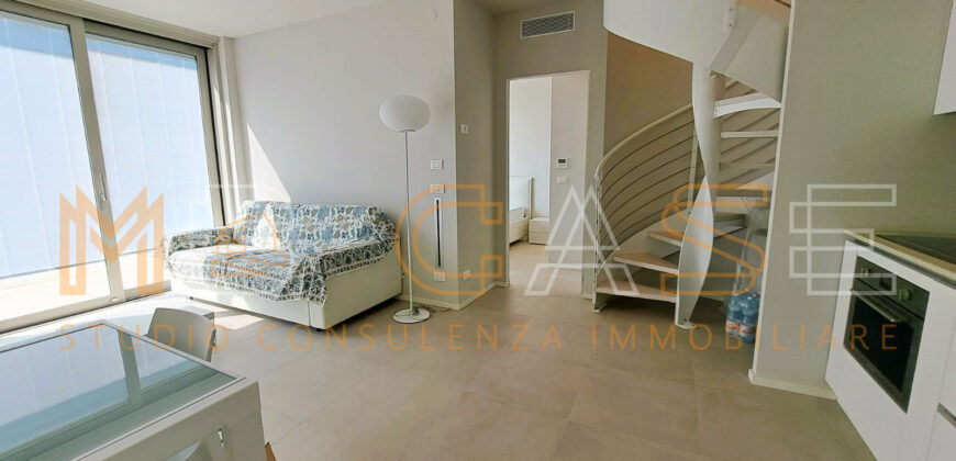 Attico Nuovo Vista Mare – Classe A+++, Terrazzo, Solarium e Box – Albenga