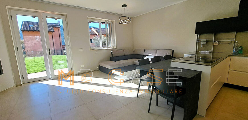 1VILLA A SCHIERA CON GIARDINO NUOVA IN CLASSE A