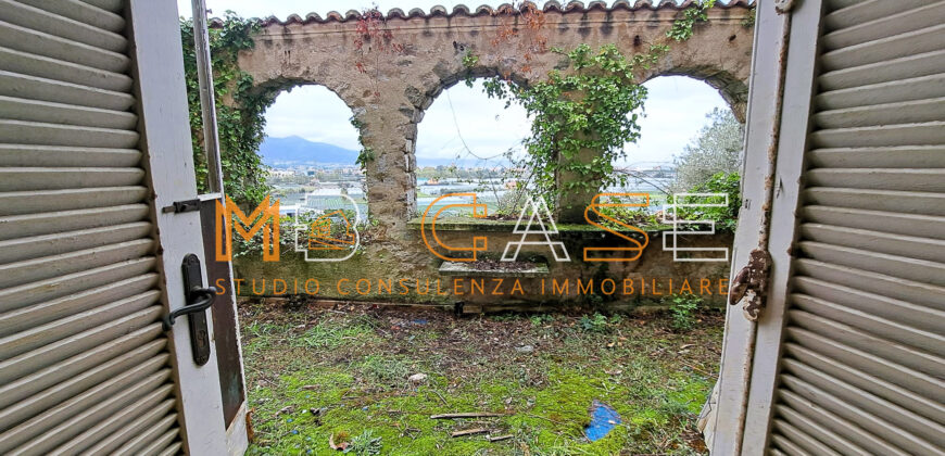 ALBENGA – CASALE INDIPENDENTE CON VISTA MARE E TERRENO – IDEALE PRIMA CASA O INVESTIMENTO B&B