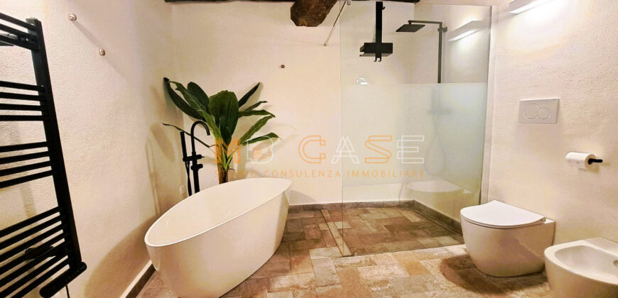 Rustico di Charme con due unità indipendenti nel borgo di Castelli – Garlenda