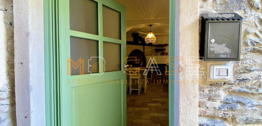 Rustico di Charme con due unità indipendenti nel borgo di Castelli – Garlenda